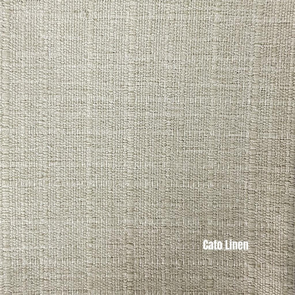 Cato Linen Look Triple Weave Pencil Pleat - EZ BLINDS